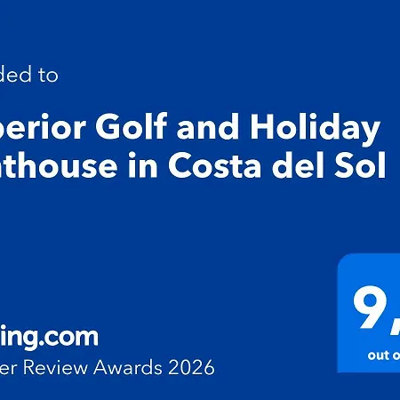 Superior Golf And Penthouse In Costa Del Sol Апартаменты Эстепона
